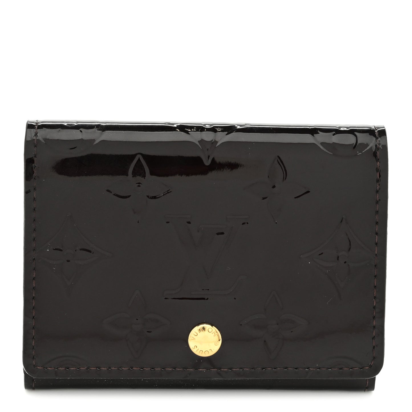 Vernis Business Card Holder Amarante