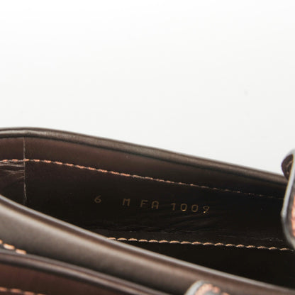 Louis Vuitton Leather Monte Carlo Loafers 6 Cacao Brown 7 of 8