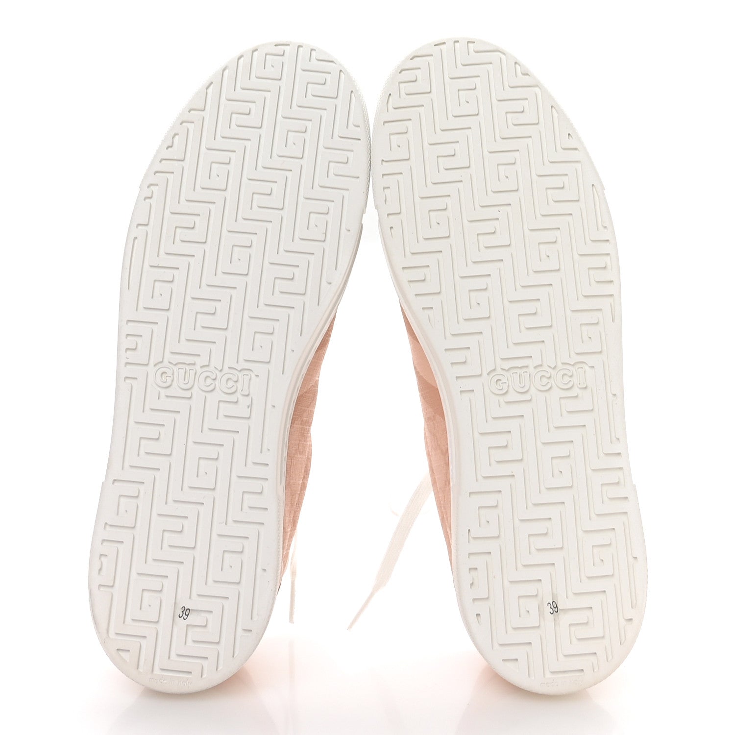 Gucci GG Supreme Tonal Web Womens New Ace Sneakers 39 Pink 6 of 9