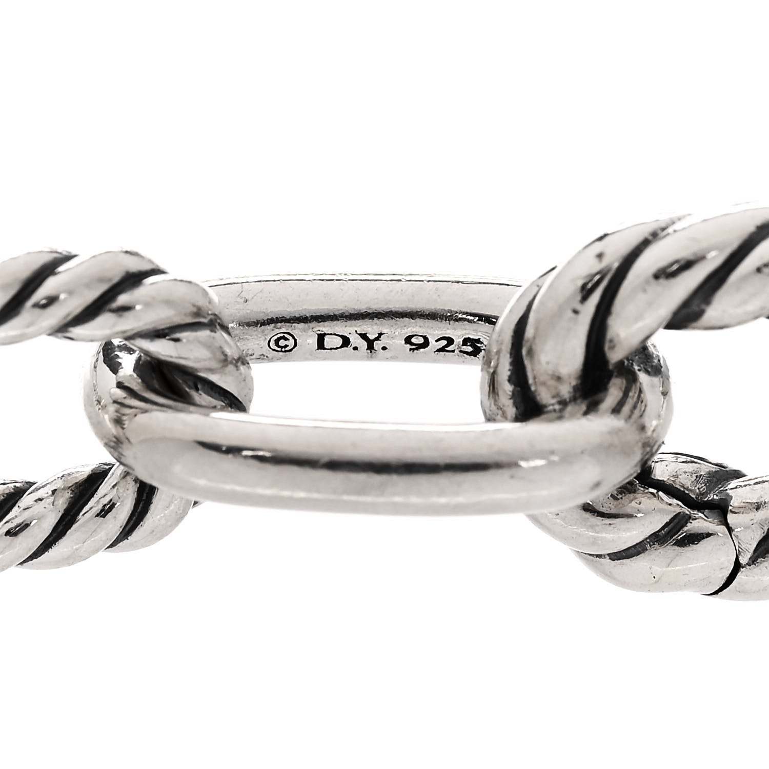 David Yurman Sterling Silver 8.5mm Madison Chain Bracelet 3 of 3