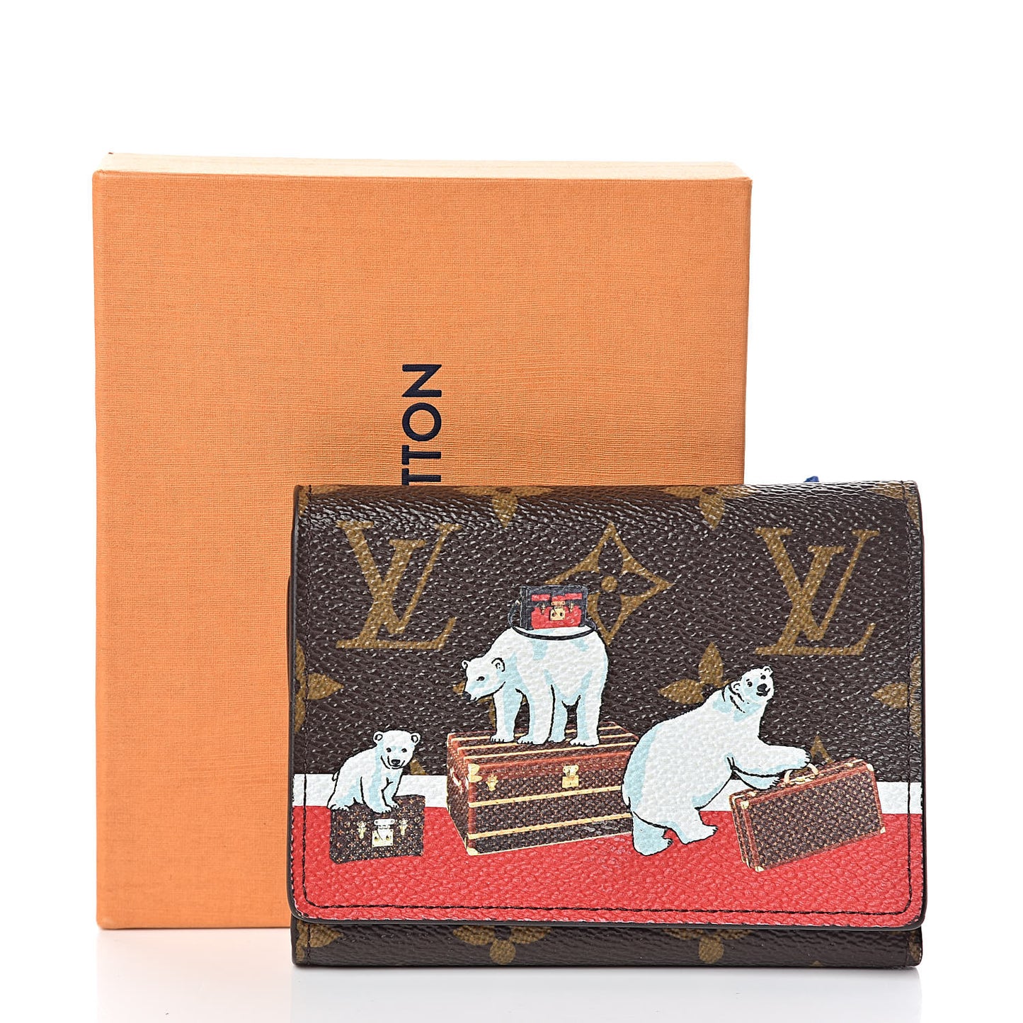 Monogram 2017 Christmas Animation Victorine Wallet