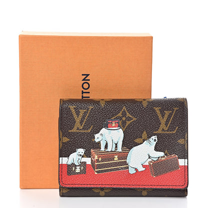 Louis Vuitton Monogram 2017 Christmas Animation Victorine Wallet 8 of 8