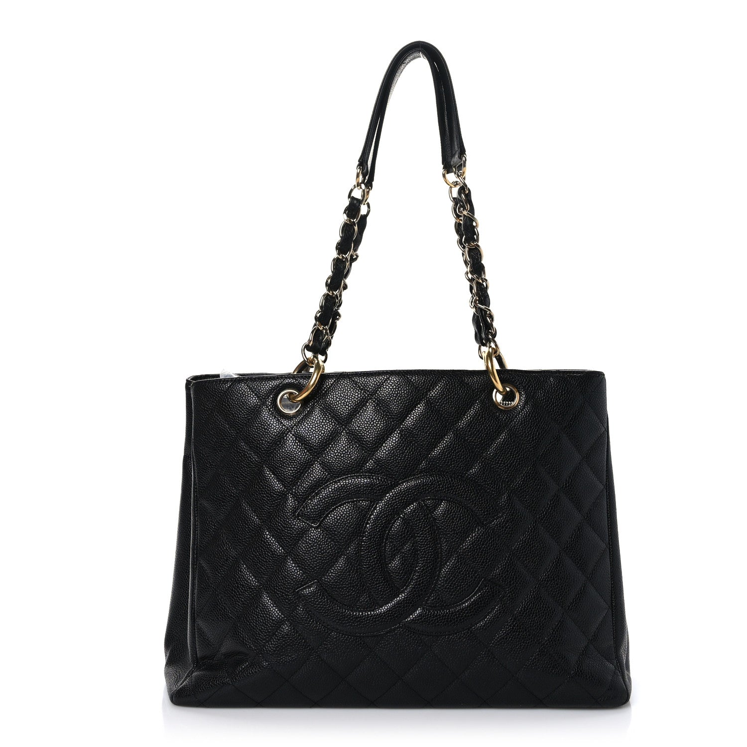 Chanel Caviar Quilted Grand Shopping Tote GST Black 1 of 9
