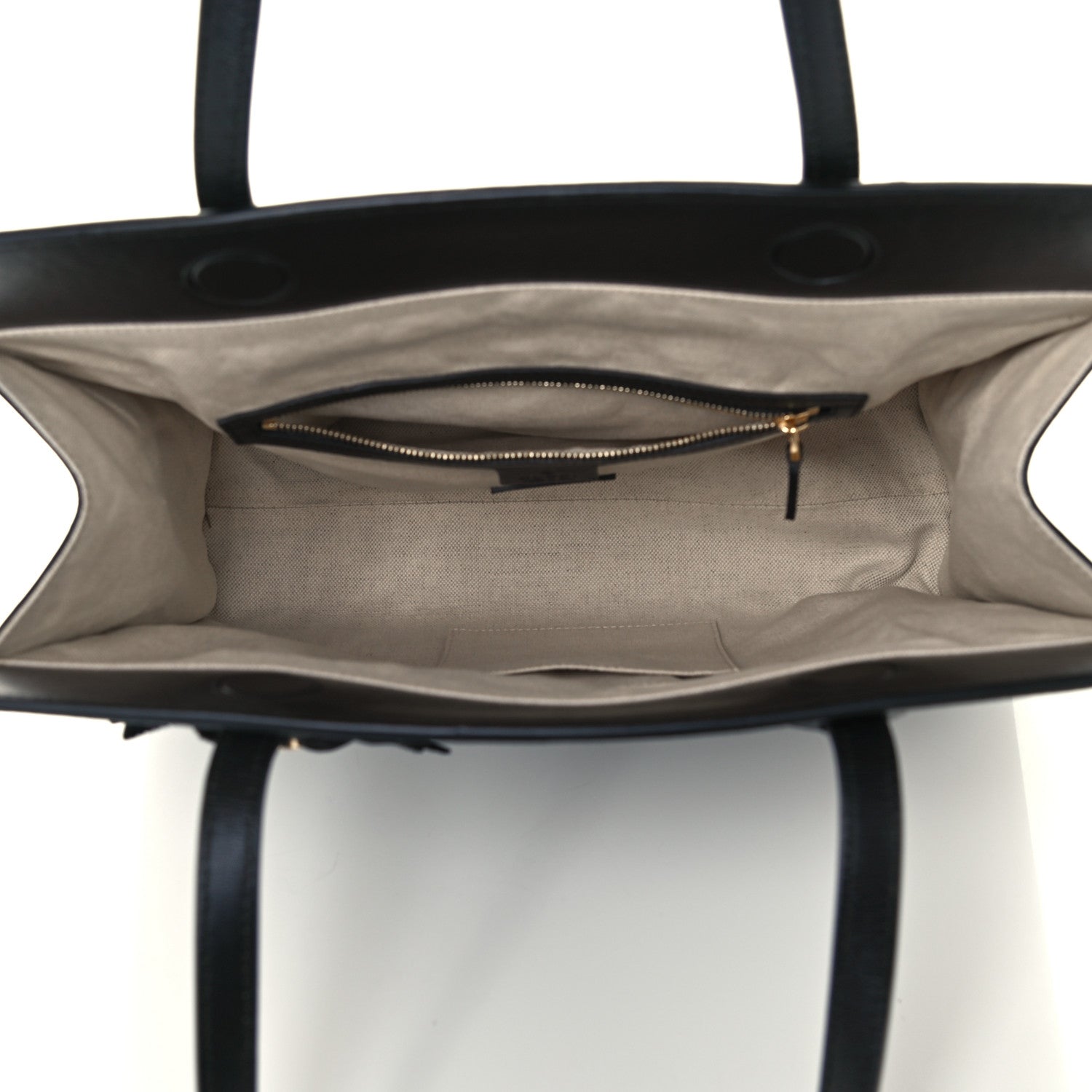 Gucci Calfskin Marmont Ribbon Tote Black 4 of 11