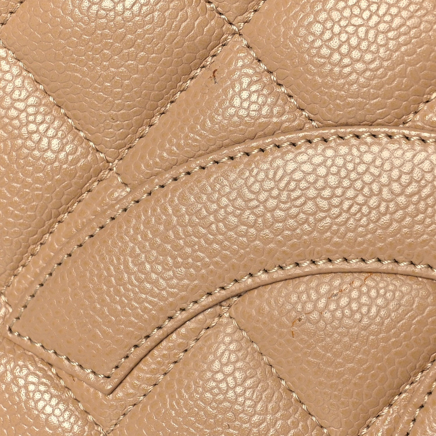 Chanel Caviar Quilted Medallion Tote Beige 20 of 24
