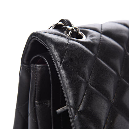 Chanel Lambskin Quilted Maxi Double Flap Black 13 of 20