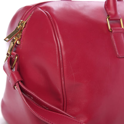 Saint Laurent Calfskin Classic Duffle 6 Fuchsia 10 of 15