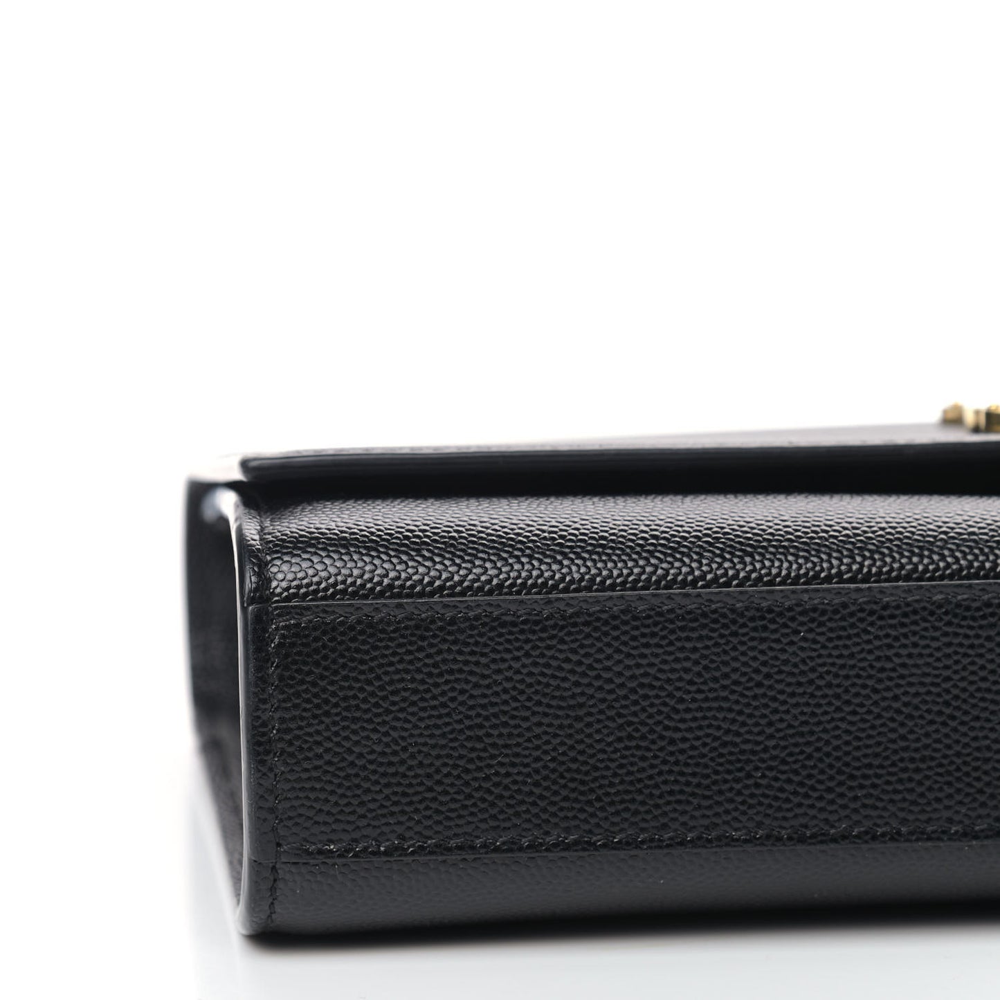 Grain De Poudre Medium Classic Monogram Kate Satchel Black