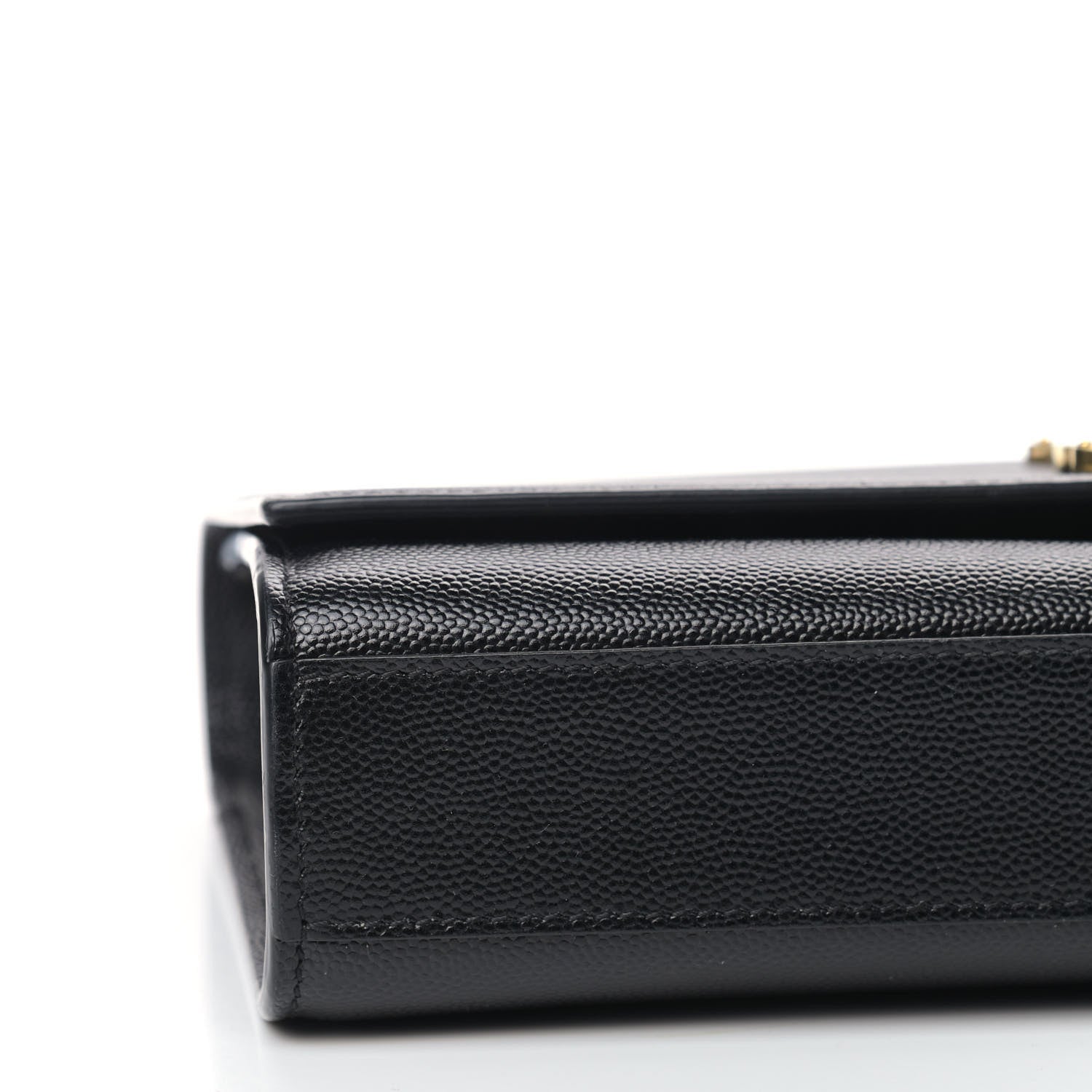 Saint Laurent Grain De Poudre Medium Classic Monogram Kate Satchel Black 10 of 11