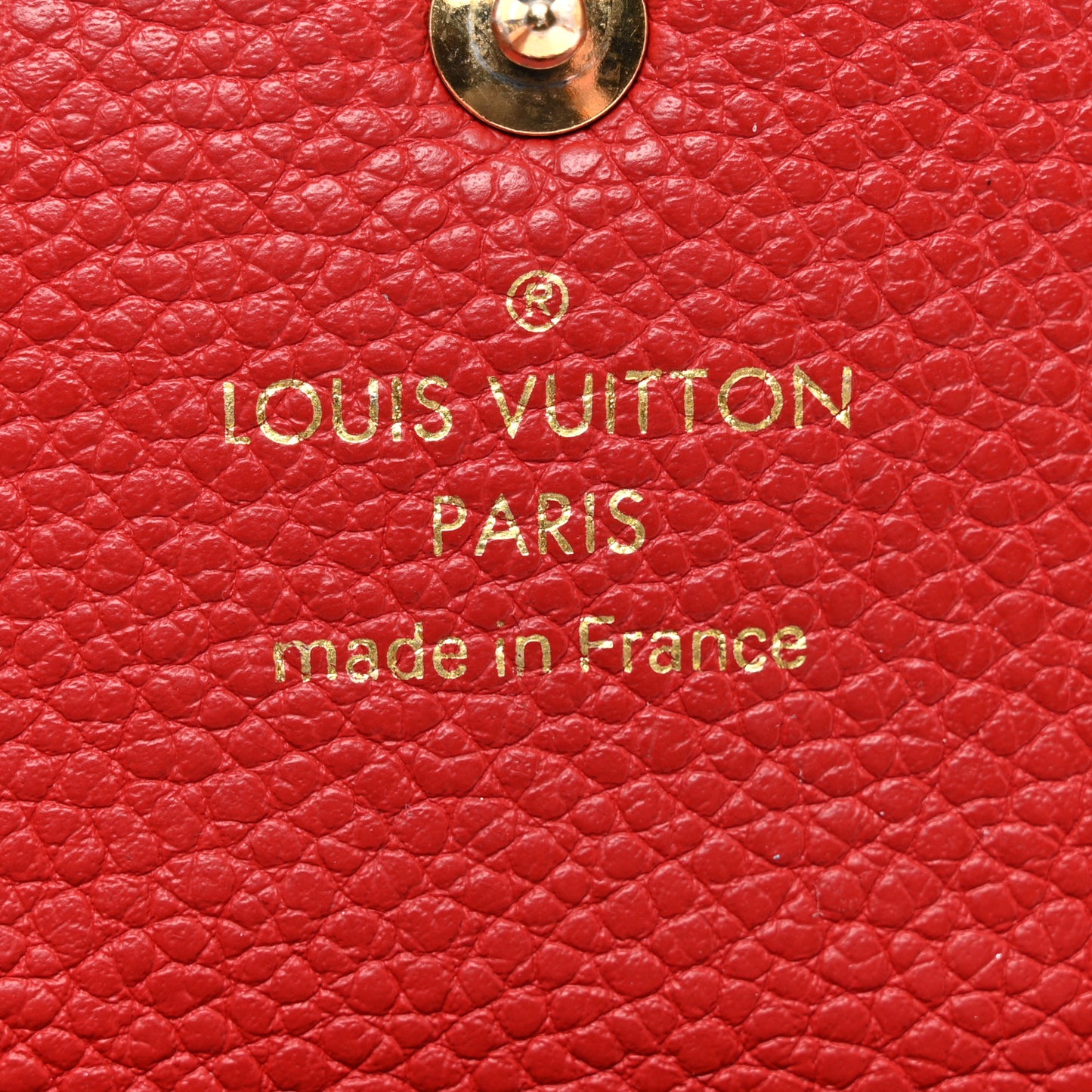 Empreinte Key Pouch Cherry