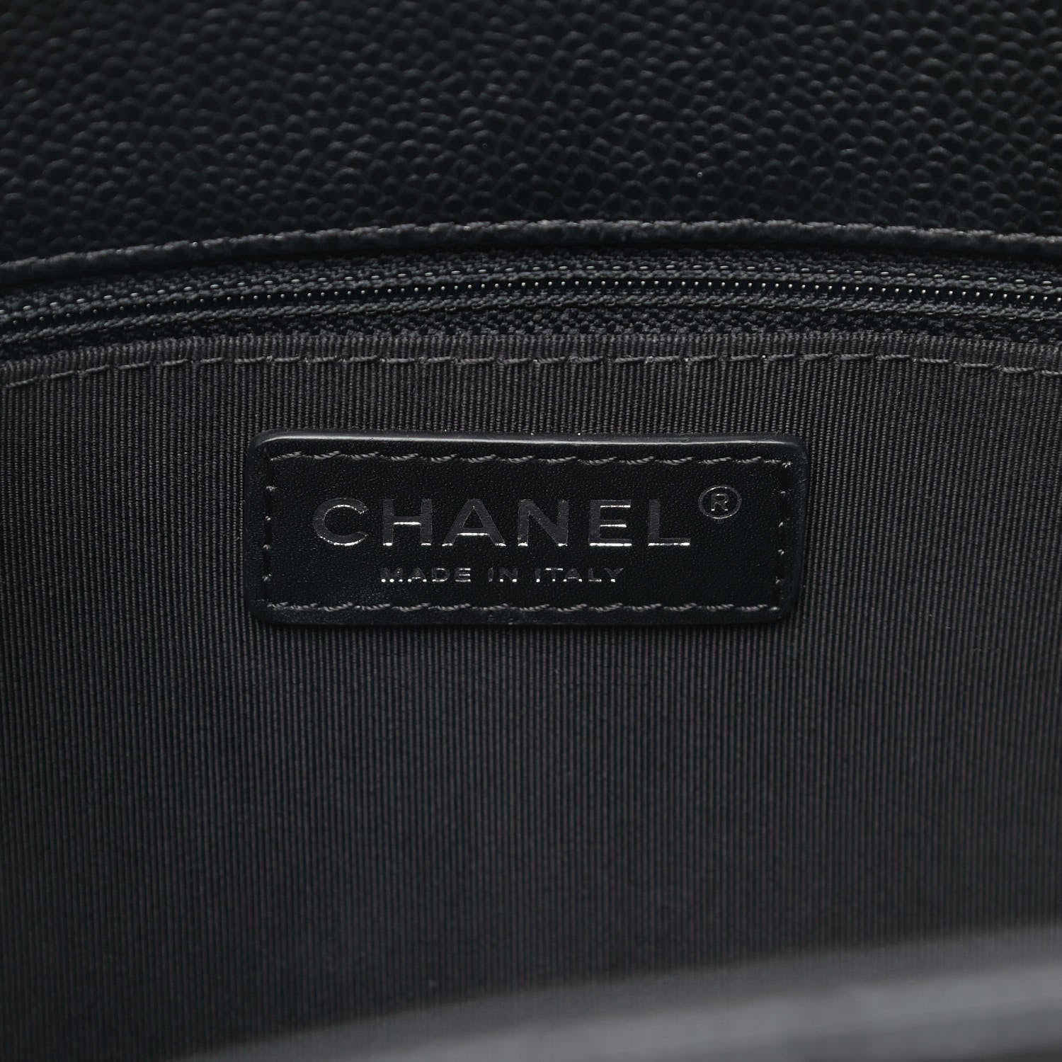 Chanel Caviar Quilted City Shopping Tote Black 6 of 9