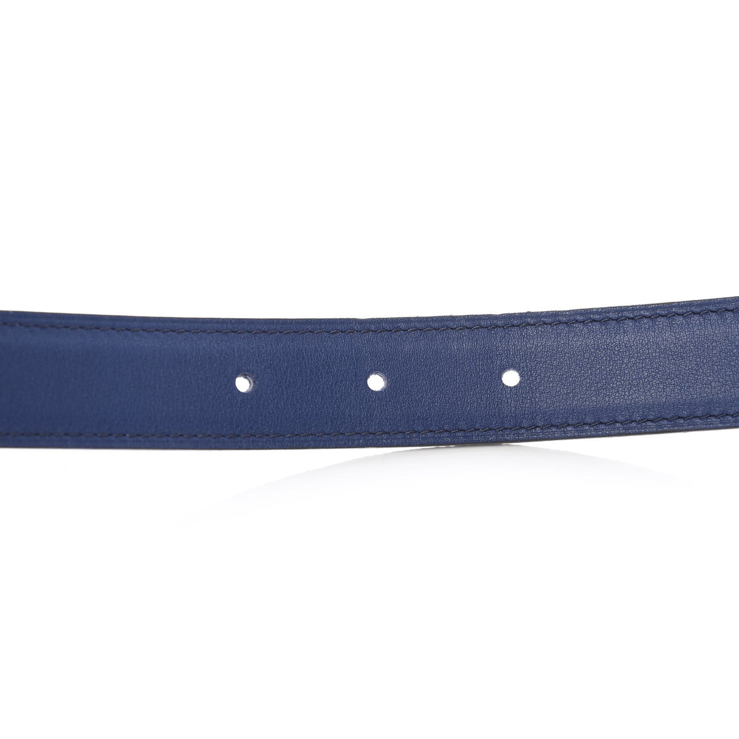Epsom Swift 24mm Belt Strap 85 Bleu Agate Bleu Saphir