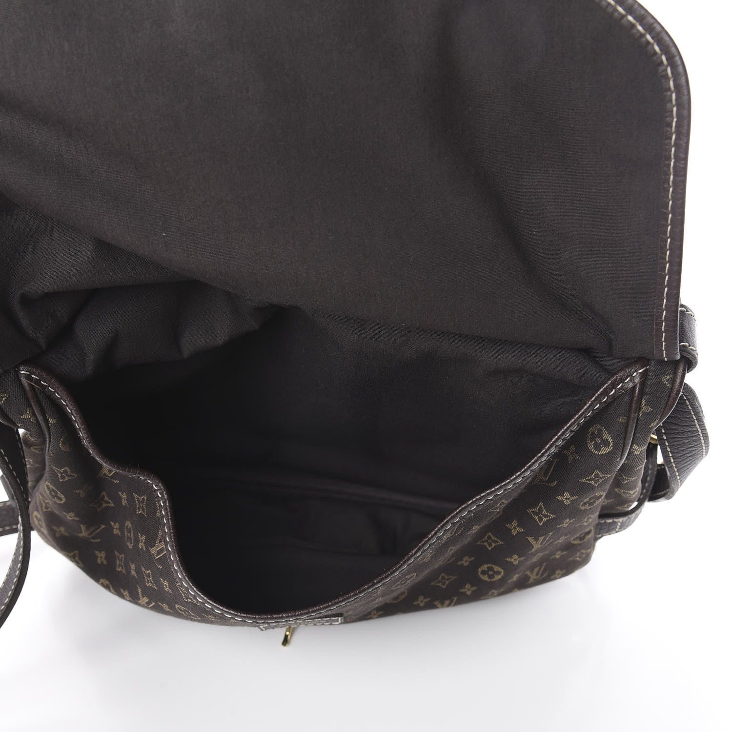 Louis Vuitton Monogram Mini Lin Saumur Ebene 4 of 8