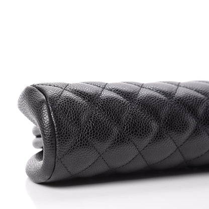 Chanel Caviar Quilted Timeless Clutch Black 5 of 9