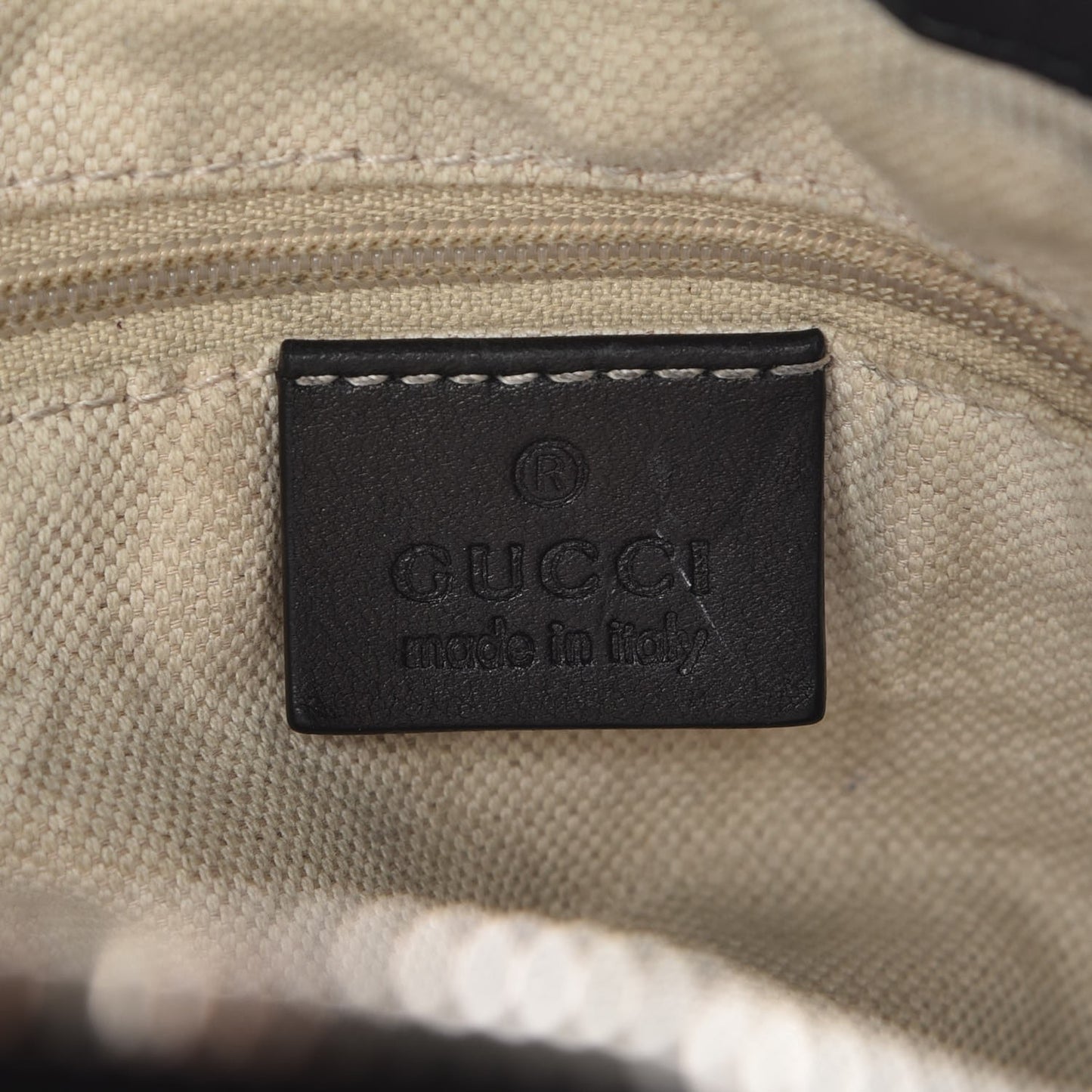 Guccissima Medium Sukey Top Handle Bag Black