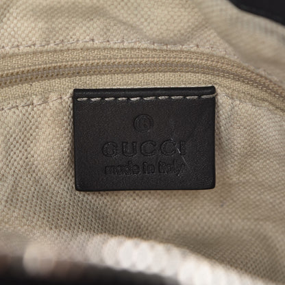 Gucci Guccissima Medium Sukey Top Handle Bag Black 7 of 8
