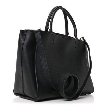 Louis Vuitton Calfskin Lockmeto Black 3 of 9