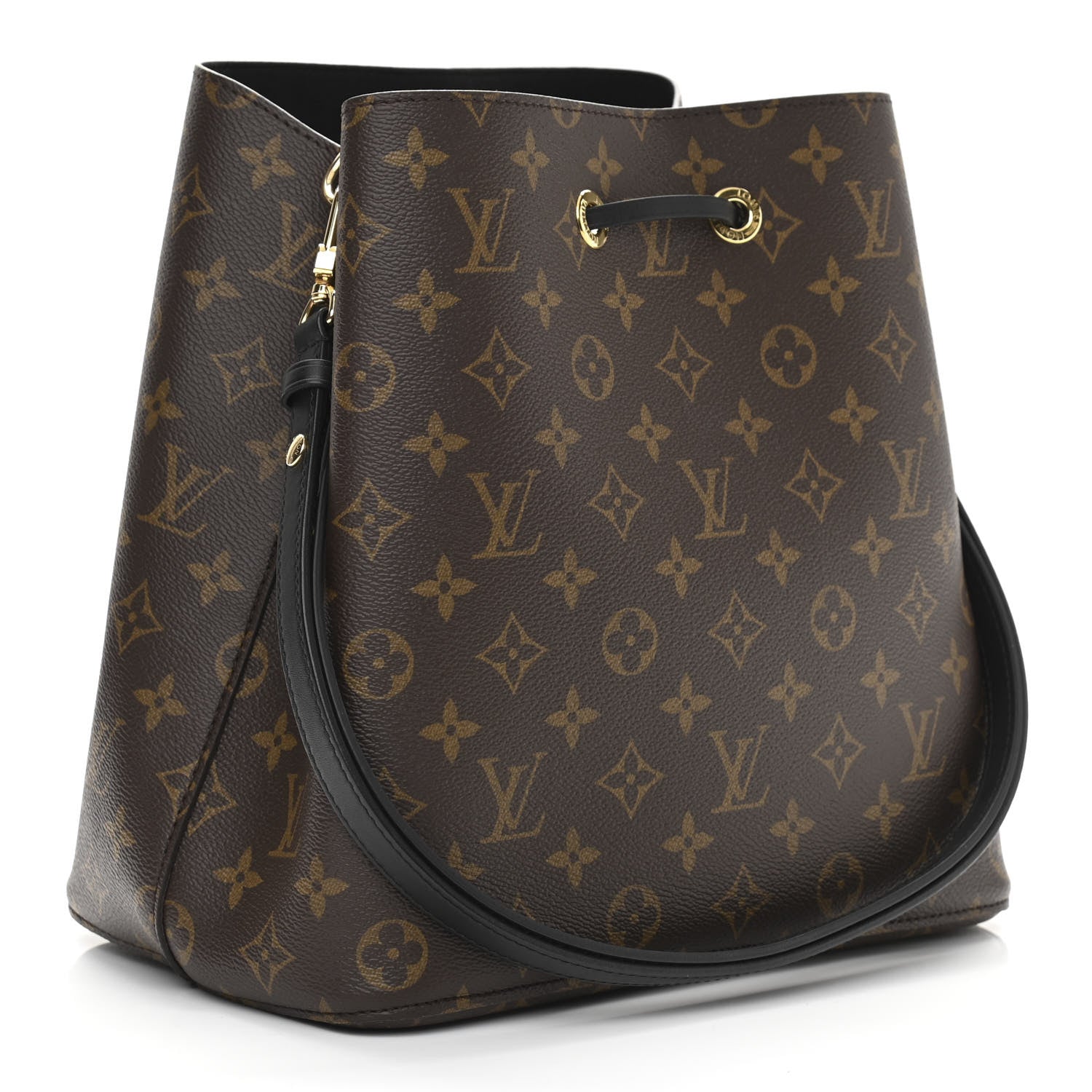 Louis Vuitton Monogram Neonoe MM Black 3 of 10
