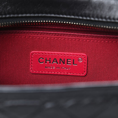 Chanel Aged Calfskin Quilted New Medium Gabrielle Hobo Black 7 of 11