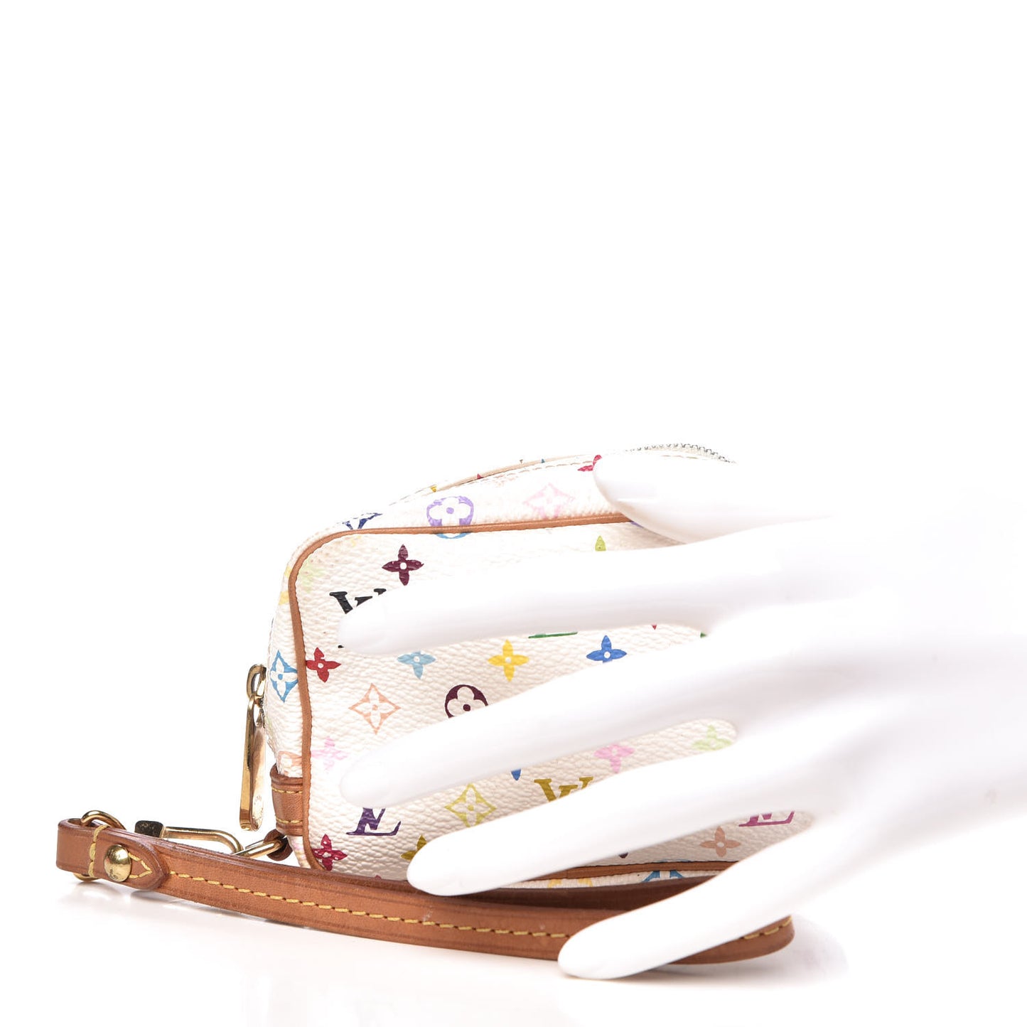 Monogram Multicolor Trousse Wapity White