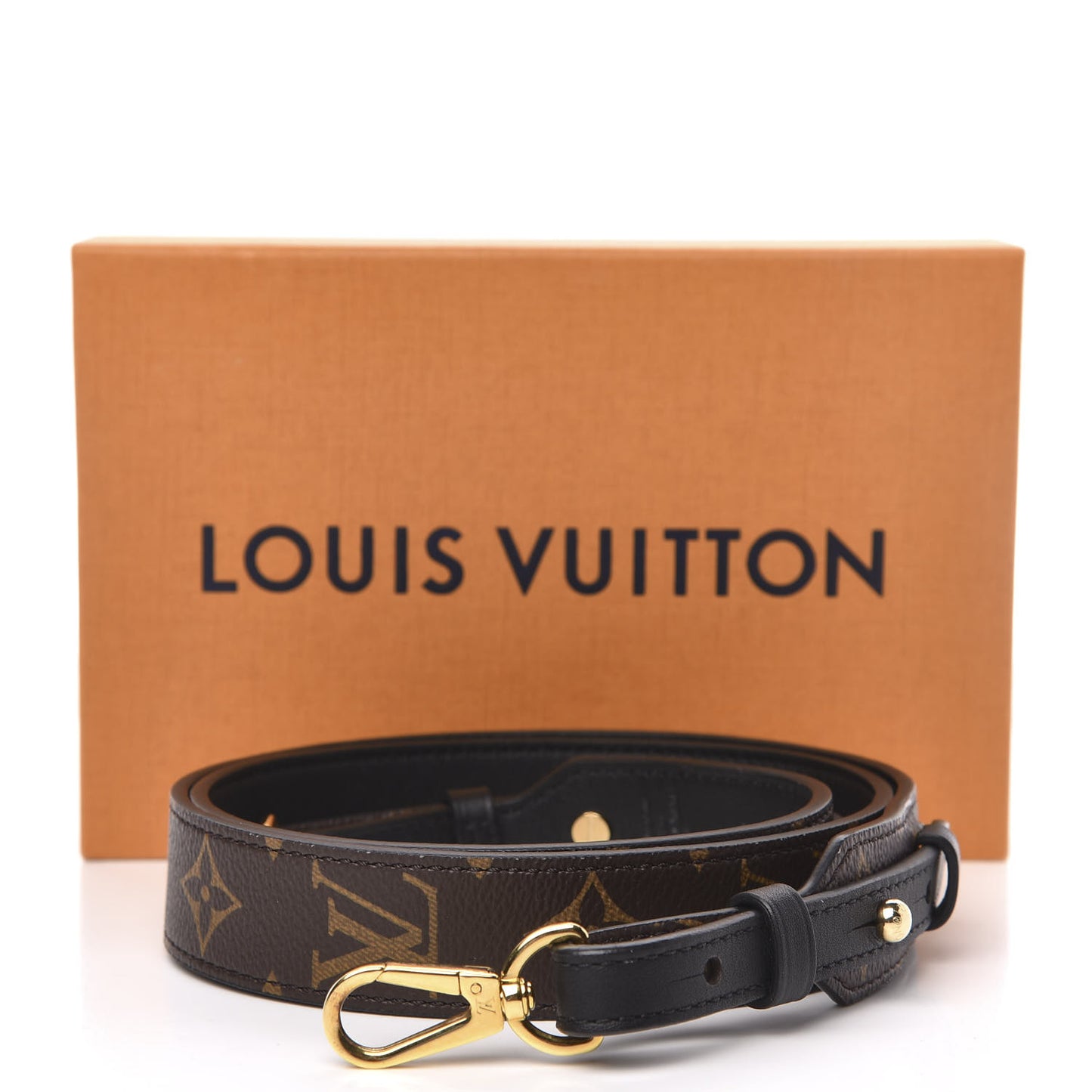 Monogram Bandouliere Shoulder Strap XL Black