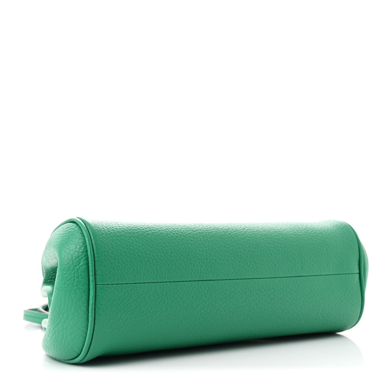 Salvatore Ferragamo Eram Calfskin Gancini Mini Clutch Smeraldo 4 of 9