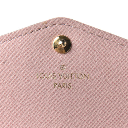 Louis Vuitton Monogram Sarah Wallet NM Rose Ballerine 7 of 8