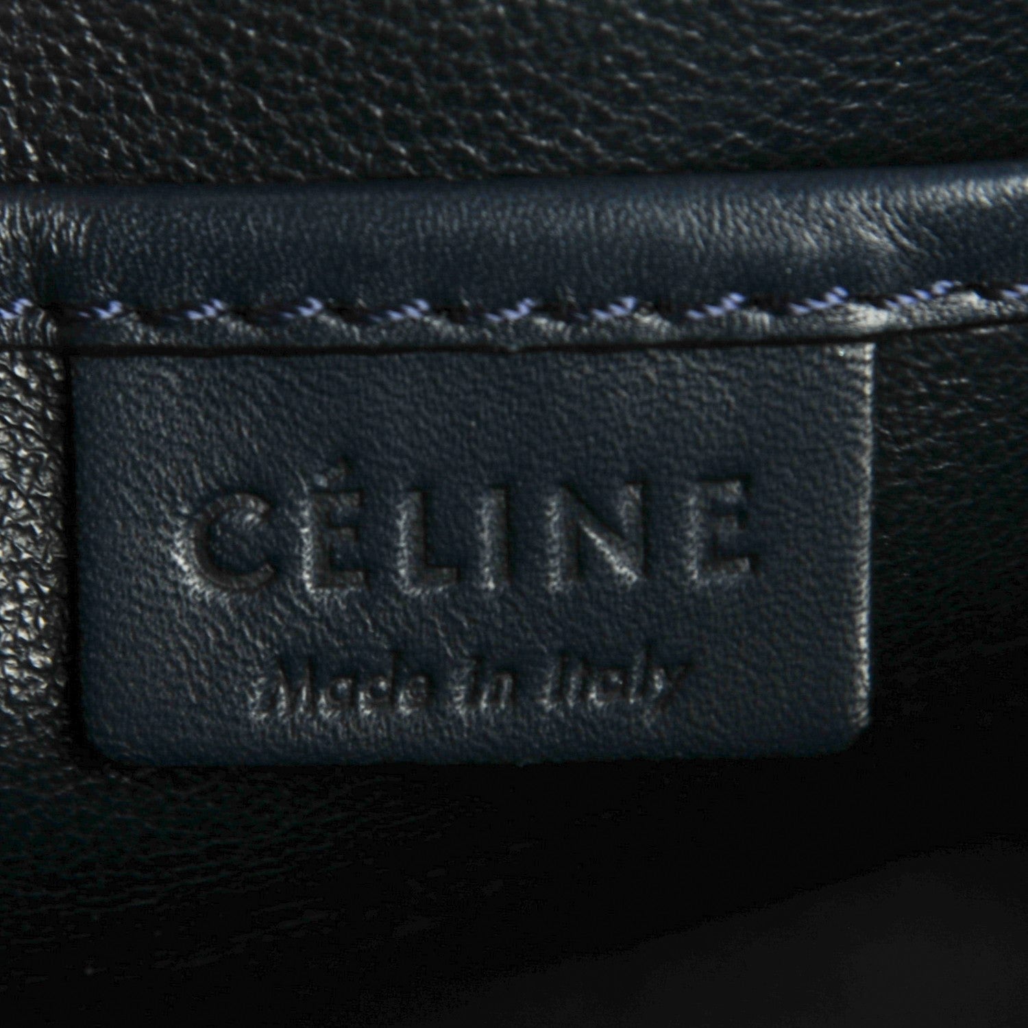 Celine Nubuck Smooth Calfskin Nano Tri-Color Luggage Green 7 of 10