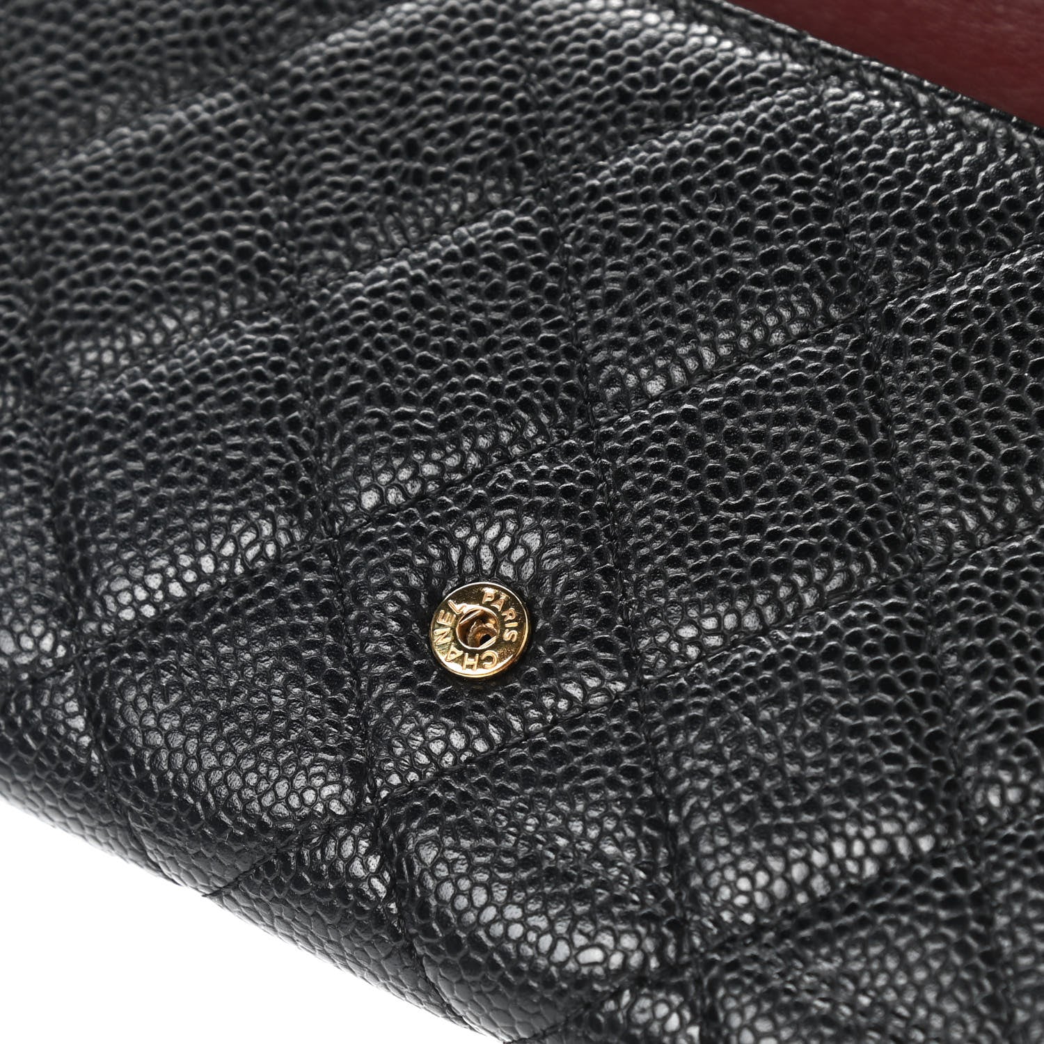 Chanel Caviar Quilted Large Flap Wallet Black 10 of 10