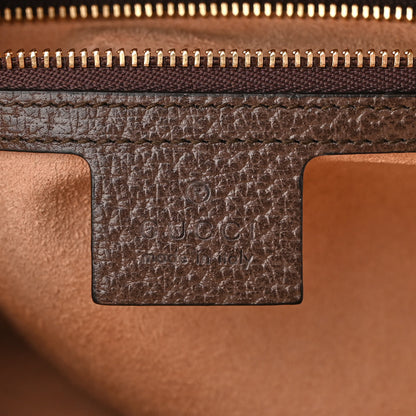 Gucci GG Supreme Monogram Web Small Ophidia Top Handle Shoulder Bag Brown 6 of 11