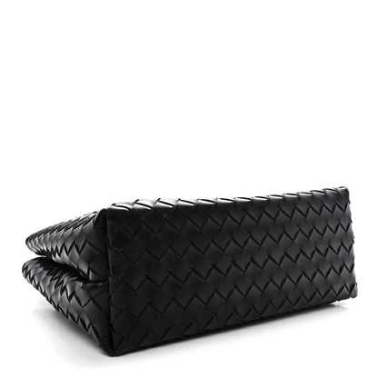 Bottega Veneta Nappa Intrecciato Medium Andiamo Shoulder Bag Black 4 of 9