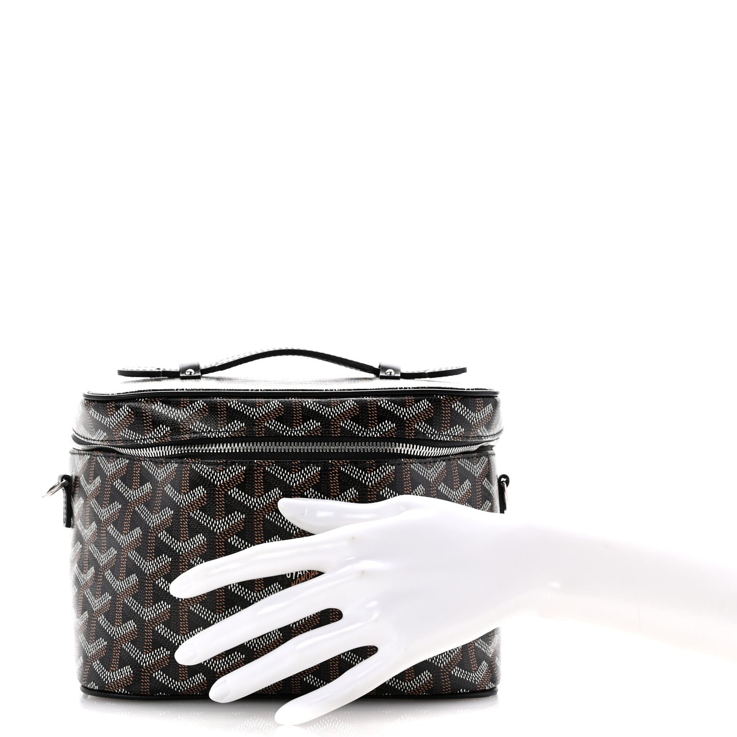 Goyardine Muse Vanity Case Black