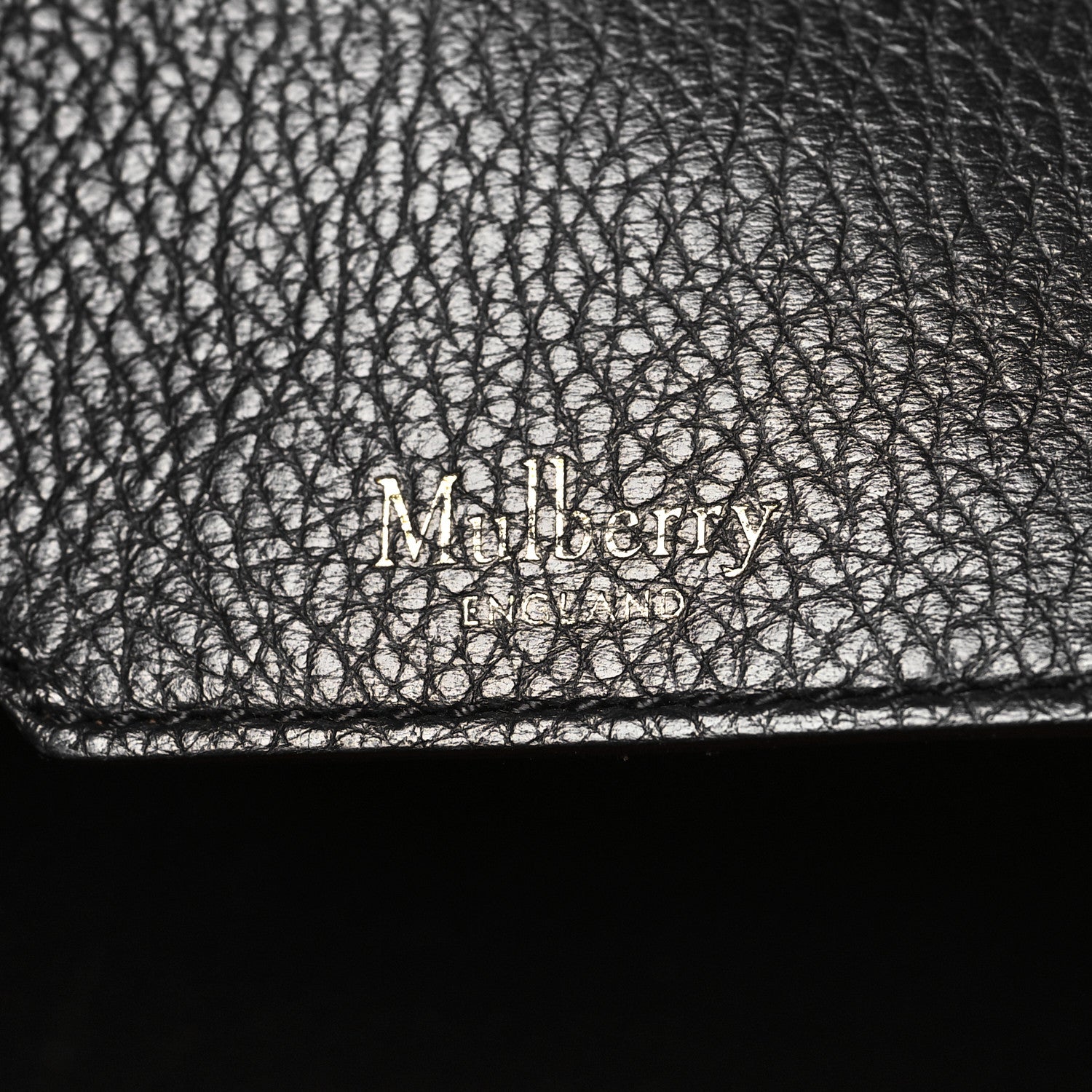 Mulberry Small Classic Grain Bayswater Tote Black 7 of 10