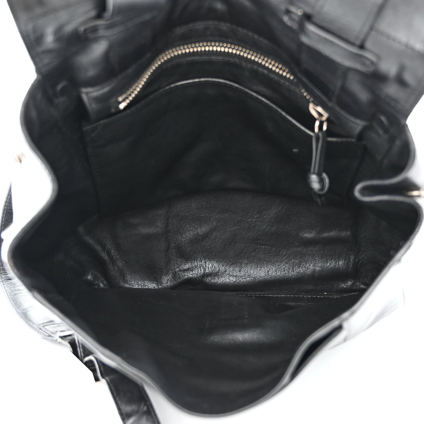 Calfskin PS Courier Backpack Black