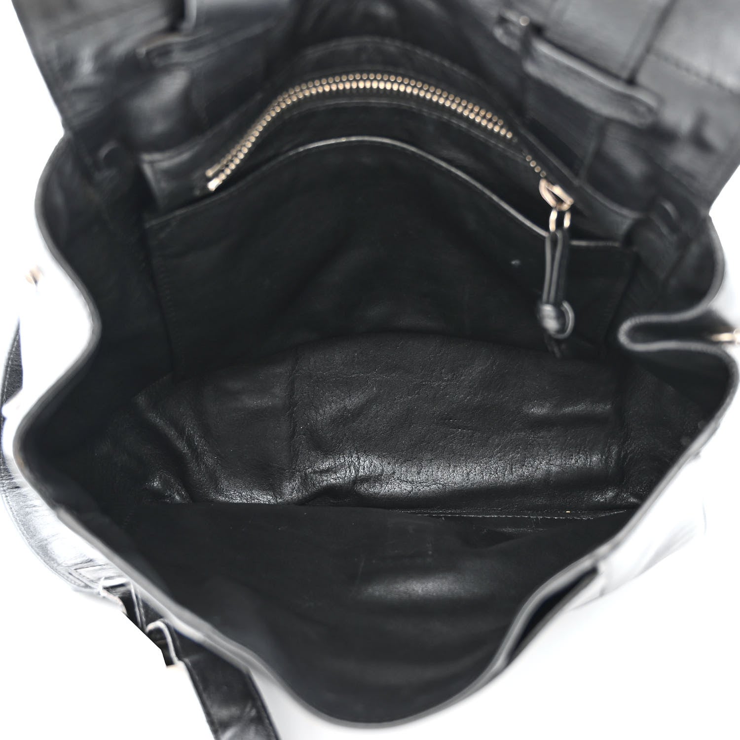 Proenza Schouler Calfskin PS Courier Backpack Black 6 of 17