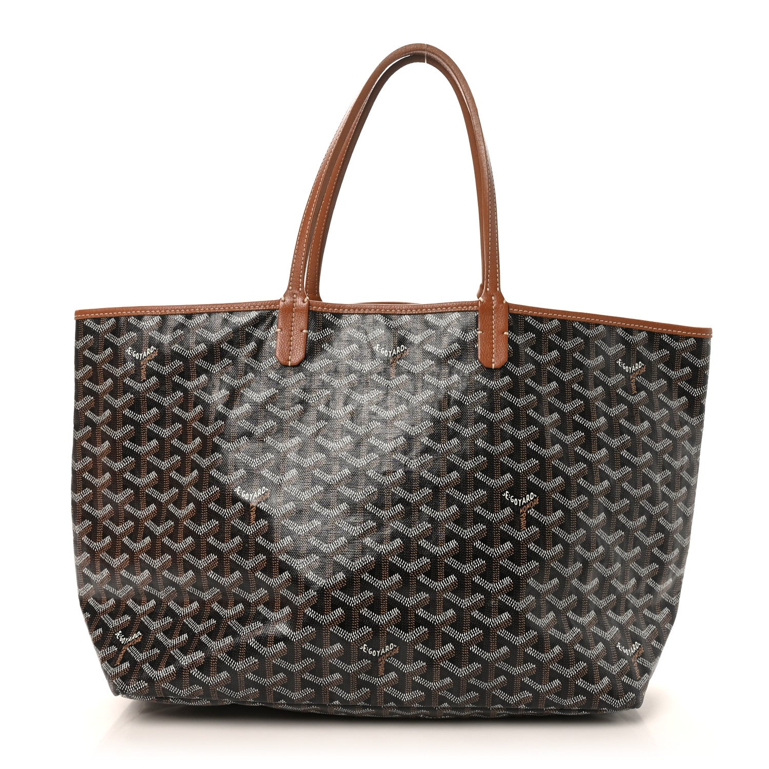 Goyard Goyardine Saint Louis PM Black Gold 1 of 13