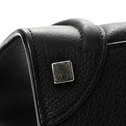 Celine Drummed Calfskin Micro Luggage Black 11 of 12