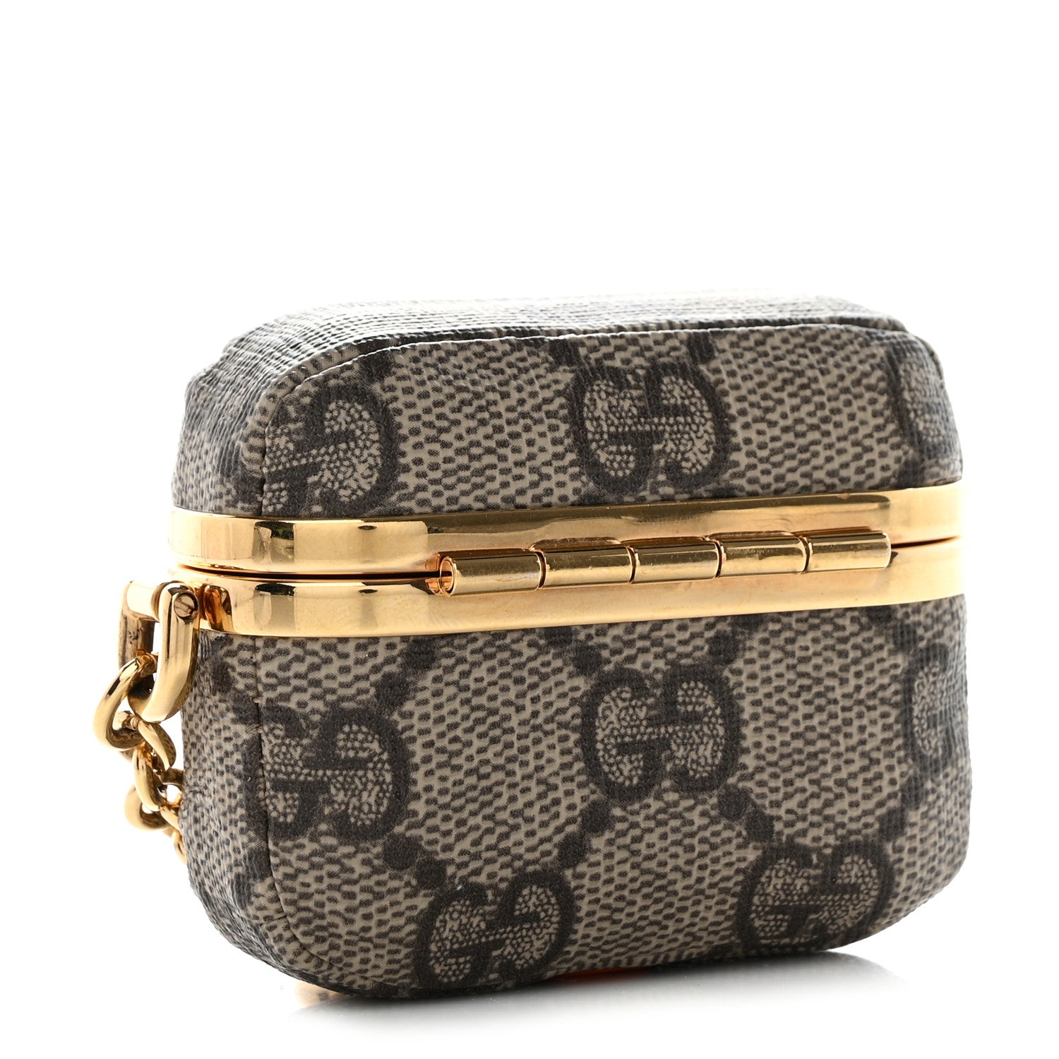 Gucci GG Supreme Monogram Marmont AirPods Pro Case Beige Ebony 3 of 8