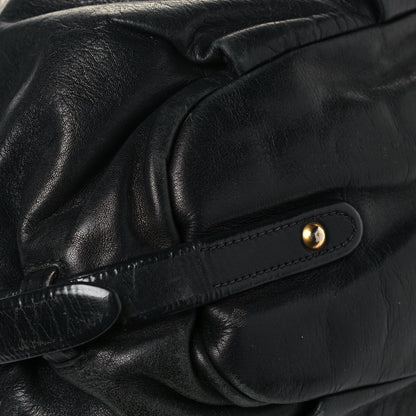Prada Soft Calfskin Hobo Black 11 of 21