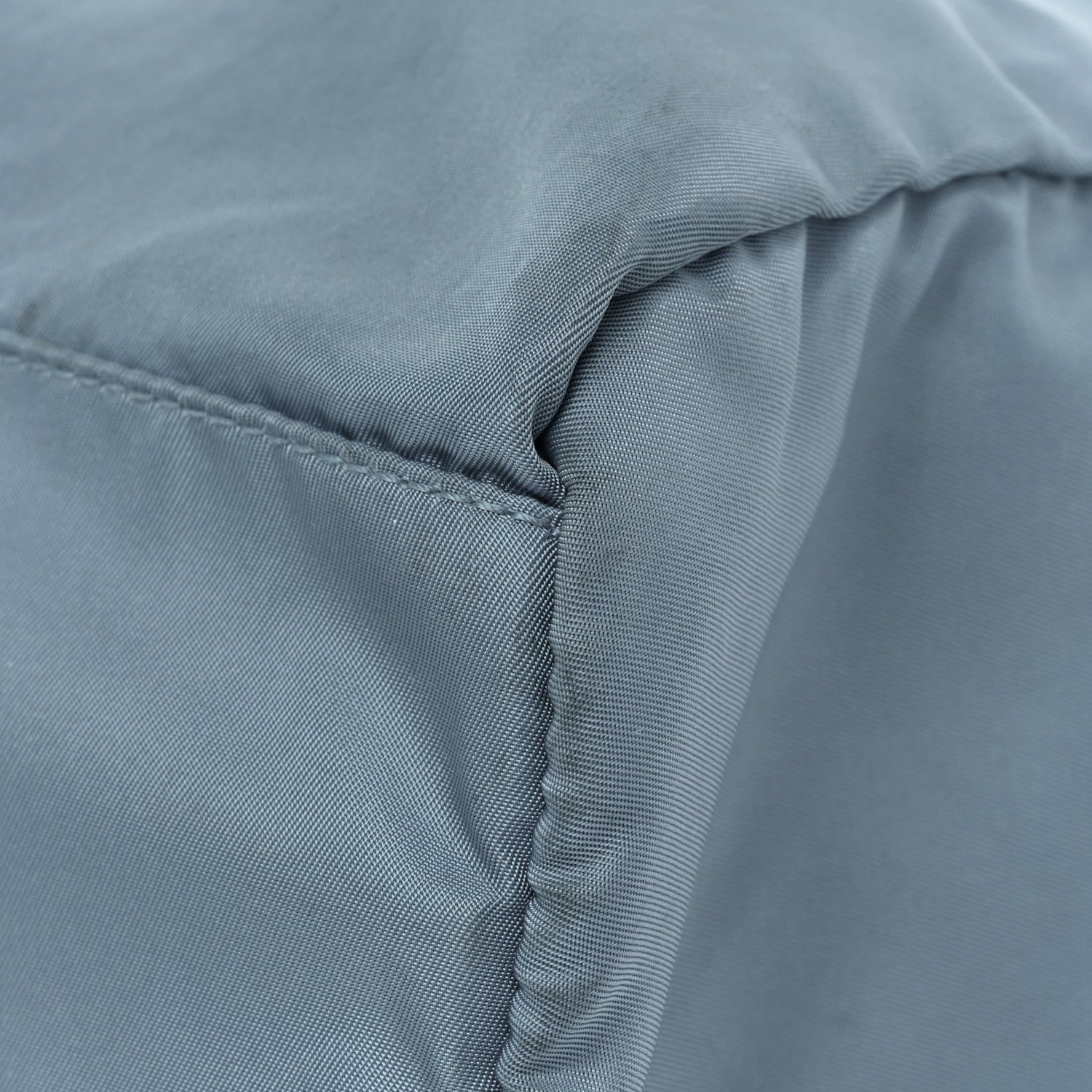 Prada Nylon Saffiano Shoulder Bag Blue 8 of 12