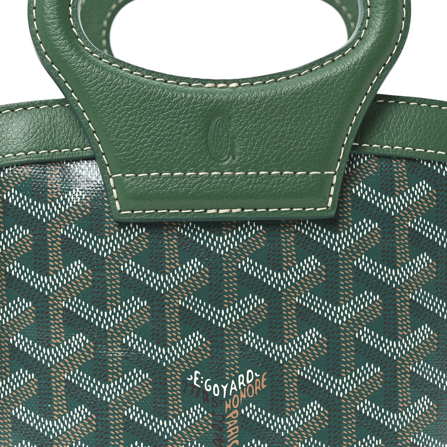 Goyard Goyardine Beluga Mini Green 7 of 10