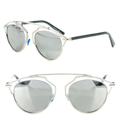 Christian Dior So Real Sunglasses Silver 1 of 9