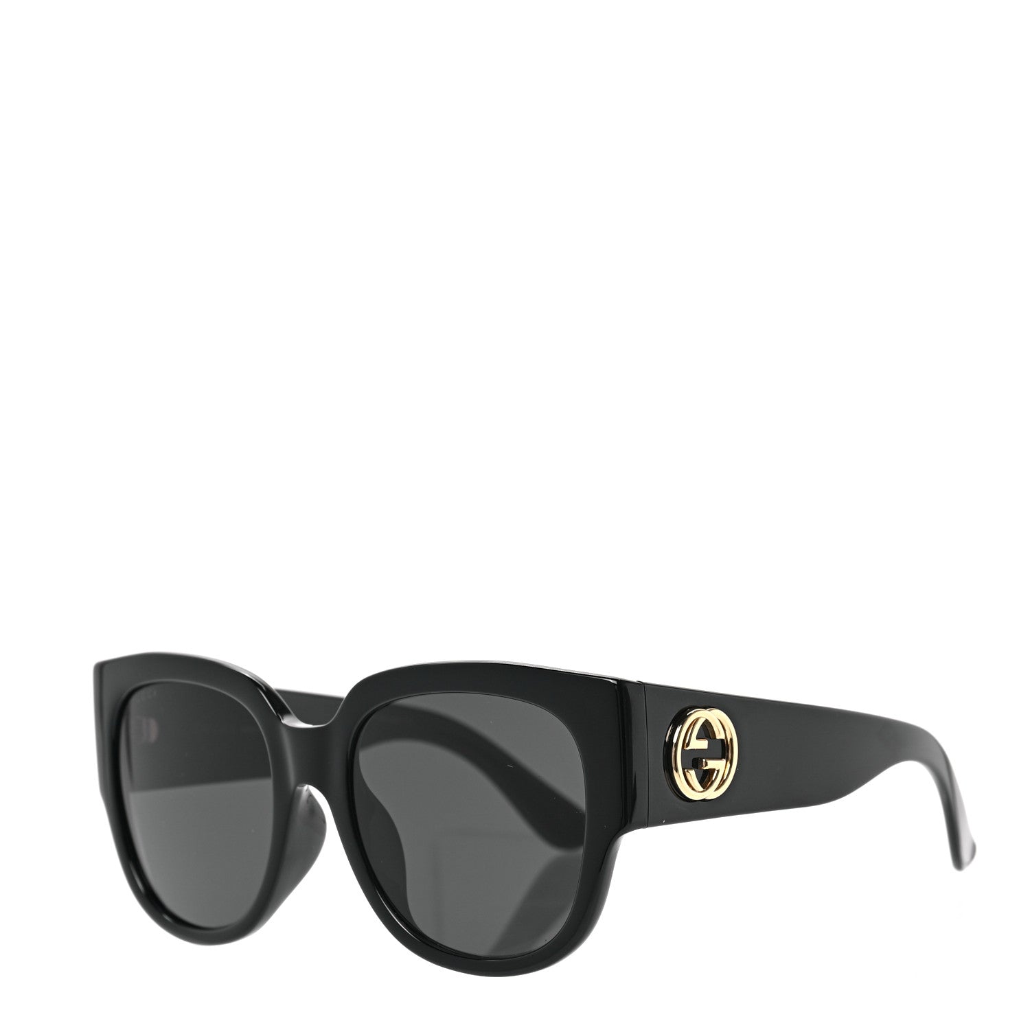Gucci Acetate Square Frame Sunglasses GG0142SA Black 1 of 7