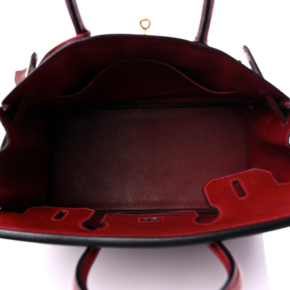 Hermes Box Birkin 30 Rouge H 5 of 21