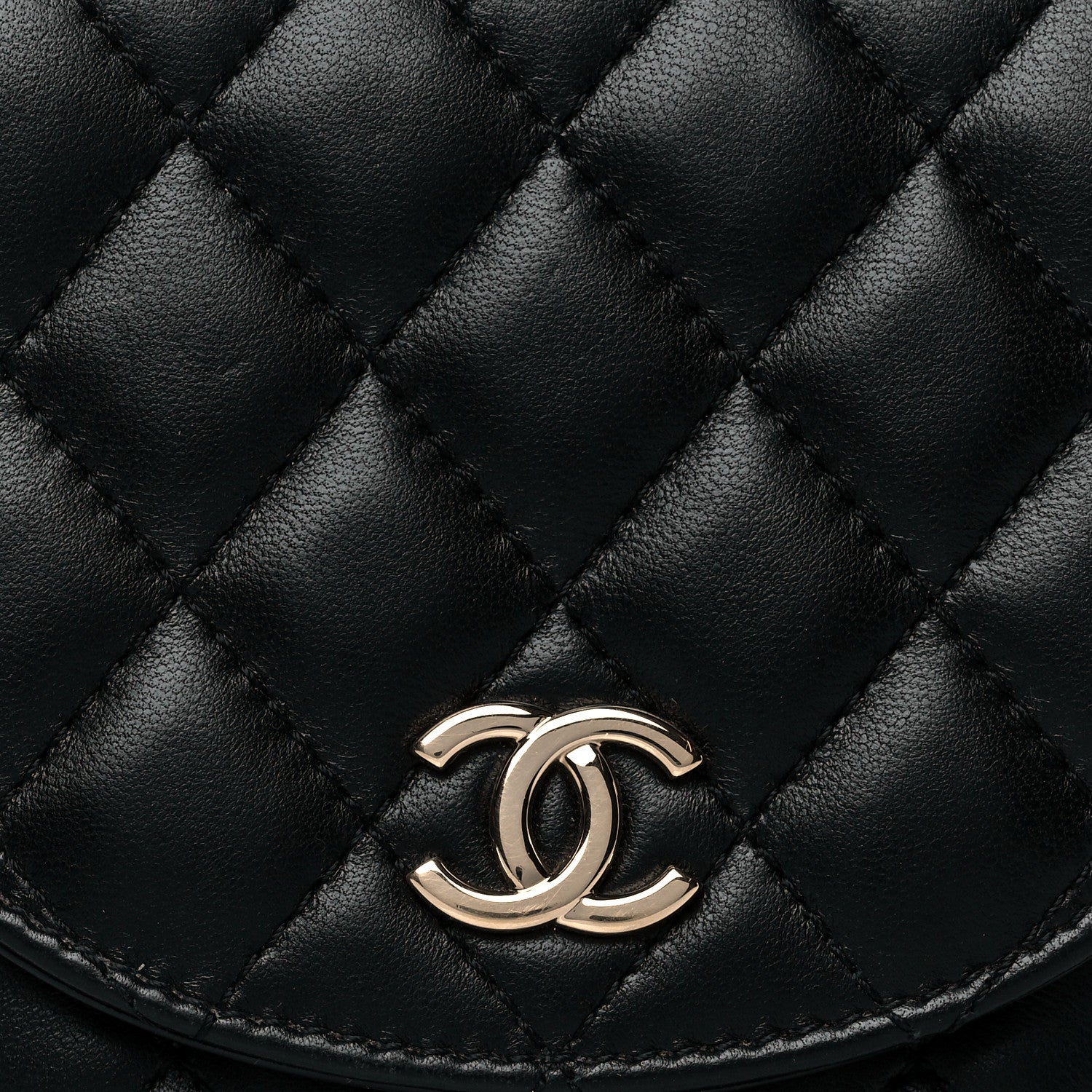 Chanel Lambskin Quilted Side Packs White Black 8 of 11