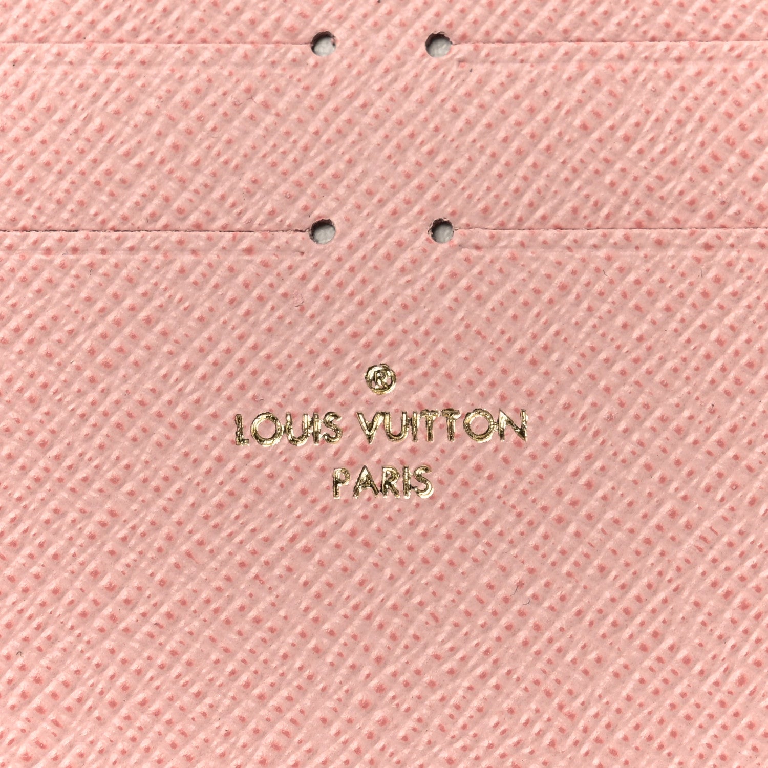 Louis Vuitton Calfskin Felicie Card Holder Insert Rose Ballerine 6 of 6