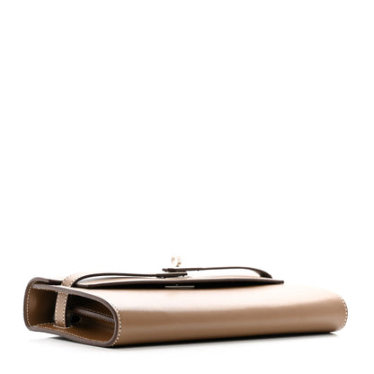 Hermes Tadelakt Kelly Wallet To Go Etoupe 4 of 8