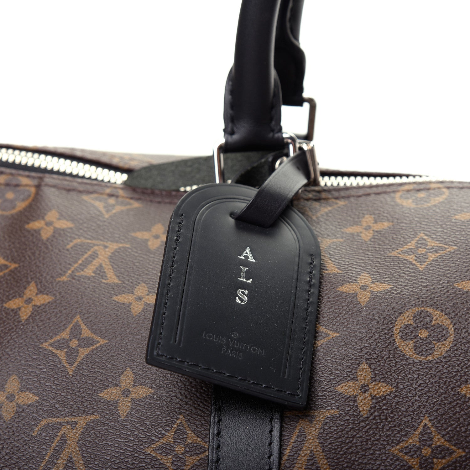 Louis Vuitton Monogram Macassar Keepall Bandouliere 45 9 of 9