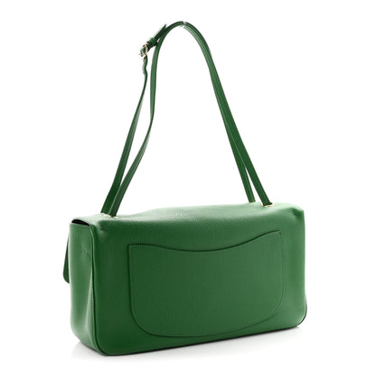 Chanel Grained Calfskin Small Souplissimo Maxi Flap Green 2 of 10