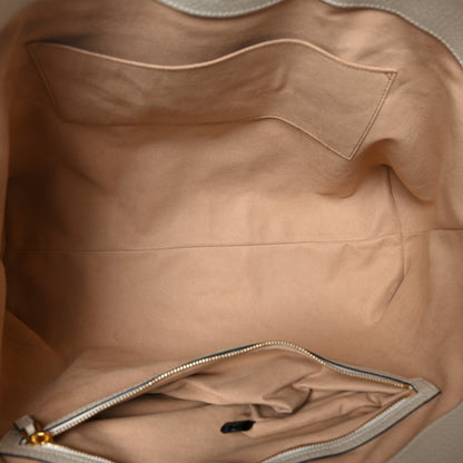 Gucci GG Supreme Monogram Textured Dollar Calfskin Web Medium Ophidia Shopping Tote Beige Ebony Mystic White 5 of 10